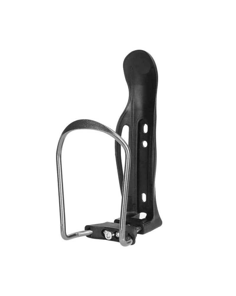 Leicht Mountainbike Einstellbare Wasser Flasche Käfig Wasser Tasse Halter Fahrrad Zubehör Fahrrad Wasser Flasche Halter Auslaufsicher(Silver) von MLLNPP