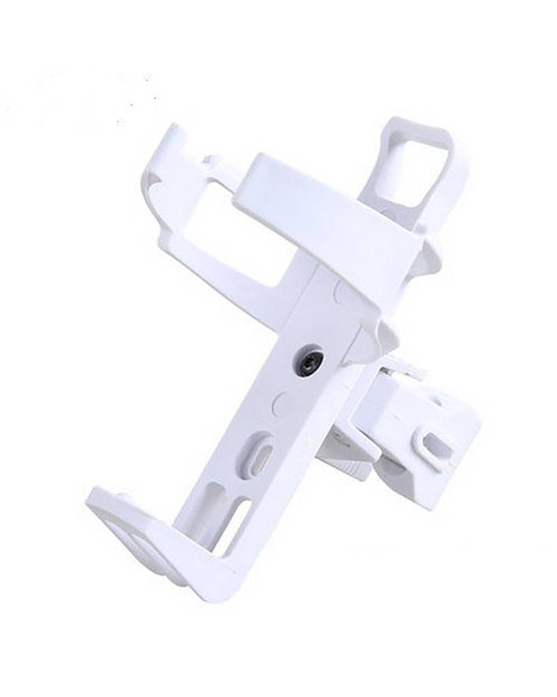 Leicht Mountainbike Wasser Flasche Käfig Fahrrad Zubehör Rennrad Mountainbike Wasser Tasse Halter Drehbare Auslaufsicher(White) von MLLNPP