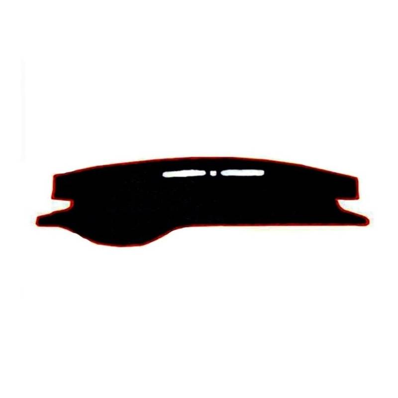 Auto Dashboard Abckung Matte Auto Dashboard Abdeckung Matte Pad Innen Instrument Sonnenschirm Schützen Teppich Teppich Für Sko&da Für Octavia A8 2021 2022 2023 2024(Right Hand Drive,Red Edge) von MLTLKPPVNG