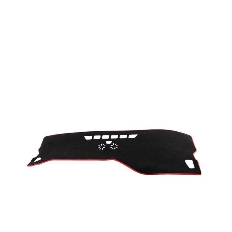 Auto Dashboard Abckung Matte Für Chery Für Tiggo 8 Pro Max 2021 2022 2023 Auto-Armaturenbrett-Abdeckung Armaturenbrettmatte Sonnenschutz Rutschfeste Unterlage(A Red Side) von MLTLKPPVNG
