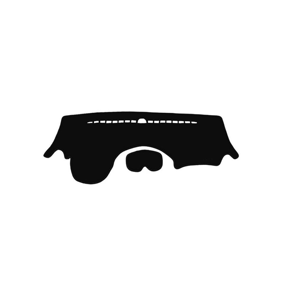 Auto Dashboard Abckung Matte Für Chevr&olet Für Trax 2010 2011 2012 2013 2014 2015 2016 Auto-Armaturenbrett-Abdeckung Armaturenbrett-Matte Sonnenschutz Rutschfeste Unterlage(A Black Side LHD) von MLTLKPPVNG