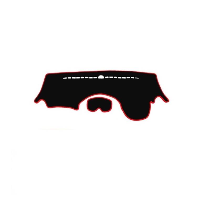 Auto Dashboard Abckung Matte Für Chevr&olet Für Trax 2010 2011 2012 2013 2014 2015 2016 Auto-Armaturenbrett-Abdeckung Armaturenbrett-Matte Sonnenschutz Rutschfeste Unterlage(A Red Side RHD) von MLTLKPPVNG