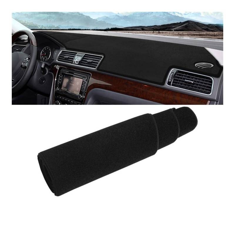 Auto Dashboard Abckung Matte Für V&W Für Passat B7 2013 2014 Auto Dashboard Abdeckung Dash Matte Sonnenschutz Non-slip Pad(Black Side) von MLTLKPPVNG