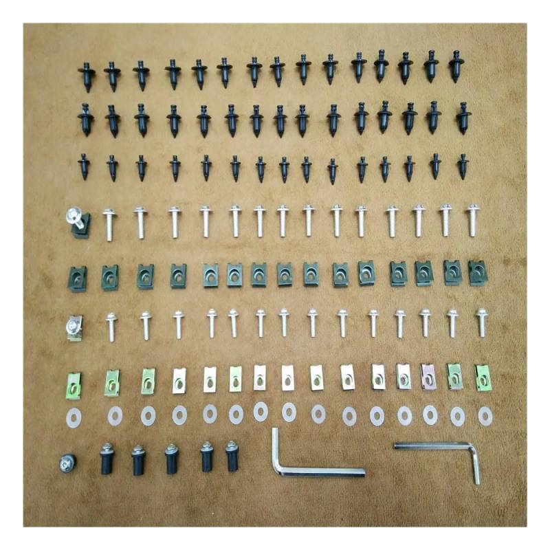 MLTLKPPVNG Motorrad Muttern Schrauben Für TRIUM&PH Für Trophy Sprint Für Daytona 675 R 650 955i Verkleidung Körper Schrauben Kit Verschluss Clips Schrauben von MLTLKPPVNG