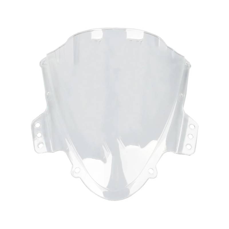 MLTLKPPVNG Windschild Spoiler Double Bubble Motorrad Windschutzscheibe Schild Bildschirm Windschutz Für Suzu&ki Für GSXR 1000 Für GSX-R 1000 K5 2005 2006(White) von MLTLKPPVNG