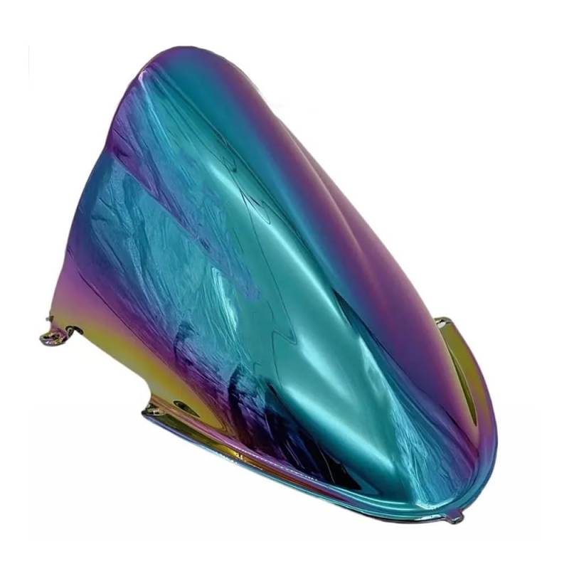MLTLKPPVNG Windschild Spoiler Für Aprili&a Für RS660 Für RS 660 2020 2021 2022 2023 2024 Motorrad Windschutz Bildschirm Windabweiser Bildschirm Double Bubble Windschutzscheibe(Lridium) von MLTLKPPVNG