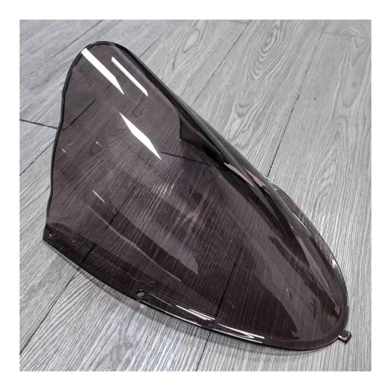 MLTLKPPVNG Windschild Spoiler Für Aprili&a Für RS660 Für RS 660 2020 2021 2022 2023 2024 Motorrad Windschutz Bildschirm Windabweiser Bildschirm Double Bubble Windschutzscheibe(Rauch) von MLTLKPPVNG