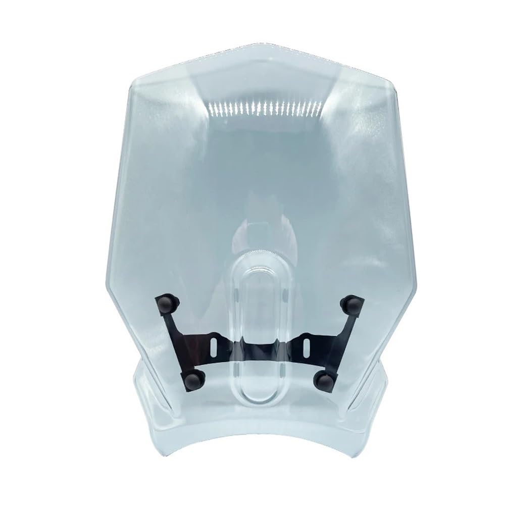 MLTLKPPVNG Windschild Spoiler Für Colove Für 500F Für ZF500F Für ZF 500F Motorrad Windschutz Windschutz Windabweiser Viser Schild Bildschirm Mit Halterung(Leichter Rauch) von MLTLKPPVNG