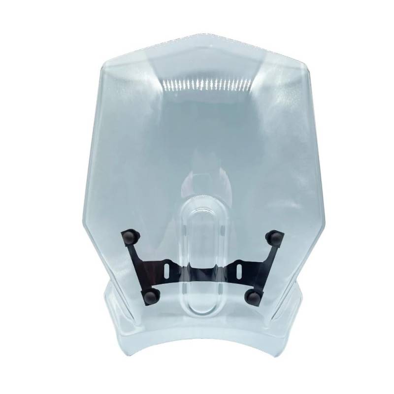 MLTLKPPVNG Windschild Spoiler Für Colove Für 500F Für ZF500F Für ZF 500F Motorrad Windschutz Windschutz Windabweiser Viser Schild Bildschirm Mit Halterung(Leichter Rauch) von MLTLKPPVNG