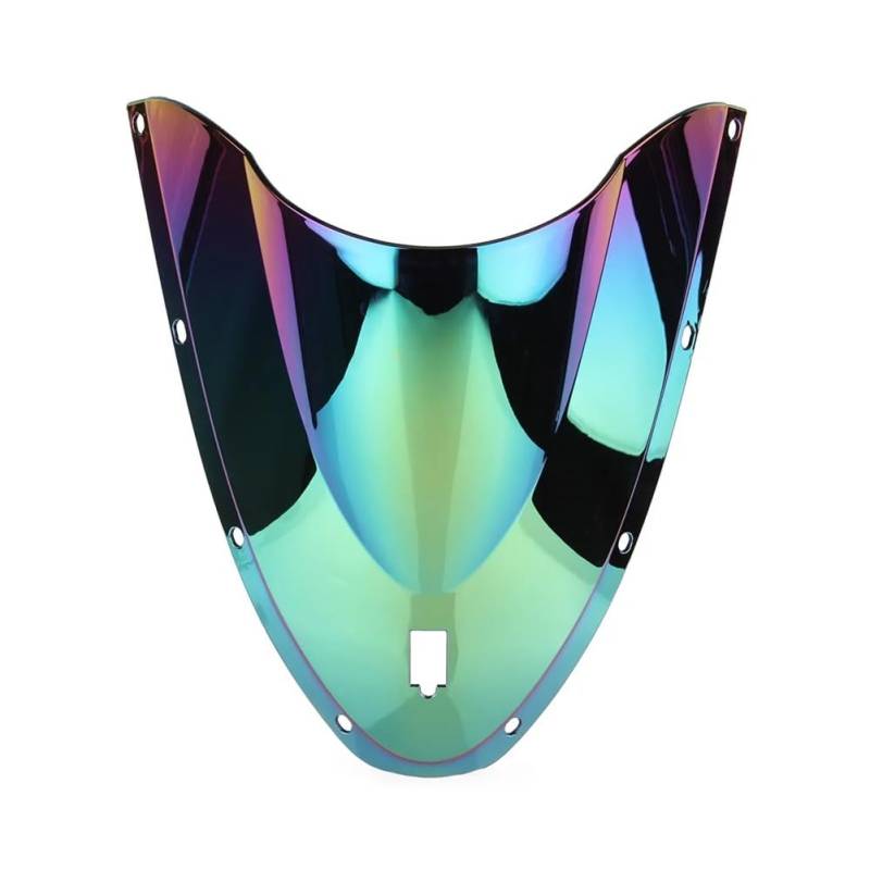 MLTLKPPVNG Windschild Spoiler Für Du&Cati Für 999 749 2005 2006 Motorrad Windschutzscheibe Double Bubble Windschutzscheibe 7 Farben Motorradzubehör(Deep-Iridium) von MLTLKPPVNG