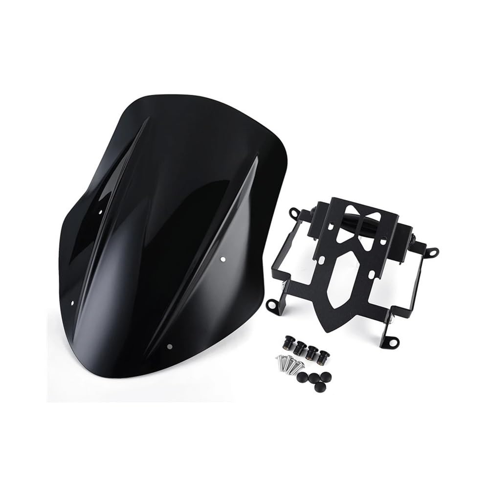 MLTLKPPVNG Windschild Spoiler Für Du&Cati Für Diavel 2019 2020 2021 Windschutz Deflektor Schutz Wind Bildschirm Motorrad Zubehör(Stil 1) von MLTLKPPVNG