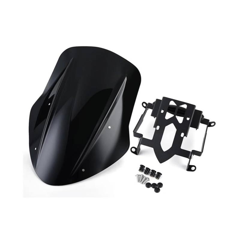 MLTLKPPVNG Windschild Spoiler Für Du&Cati Für Diavel 2019 2020 2021 Windschutz Deflektor Schutz Wind Bildschirm Motorrad Zubehör(Stil 1) von MLTLKPPVNG