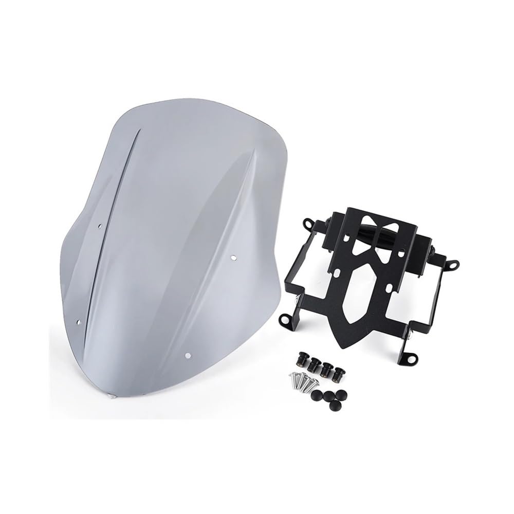 MLTLKPPVNG Windschild Spoiler Für Du&Cati Für Diavel 2019 2020 2021 Windschutz Deflektor Schutz Wind Bildschirm Motorrad Zubehör(Stil 2) von MLTLKPPVNG