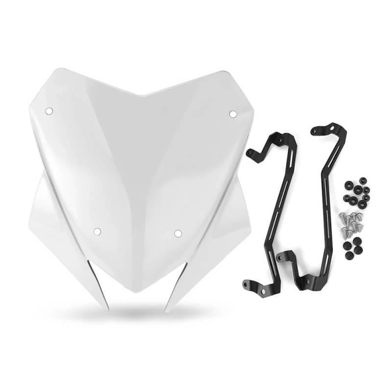 MLTLKPPVNG Windschild Spoiler Für Du&Cati Für Multistrada V4 V4S V4S Für Sport 2021 2022 2023 Windschutzscheibe Windschutz Motorrad Windabweiser(Klar) von MLTLKPPVNG