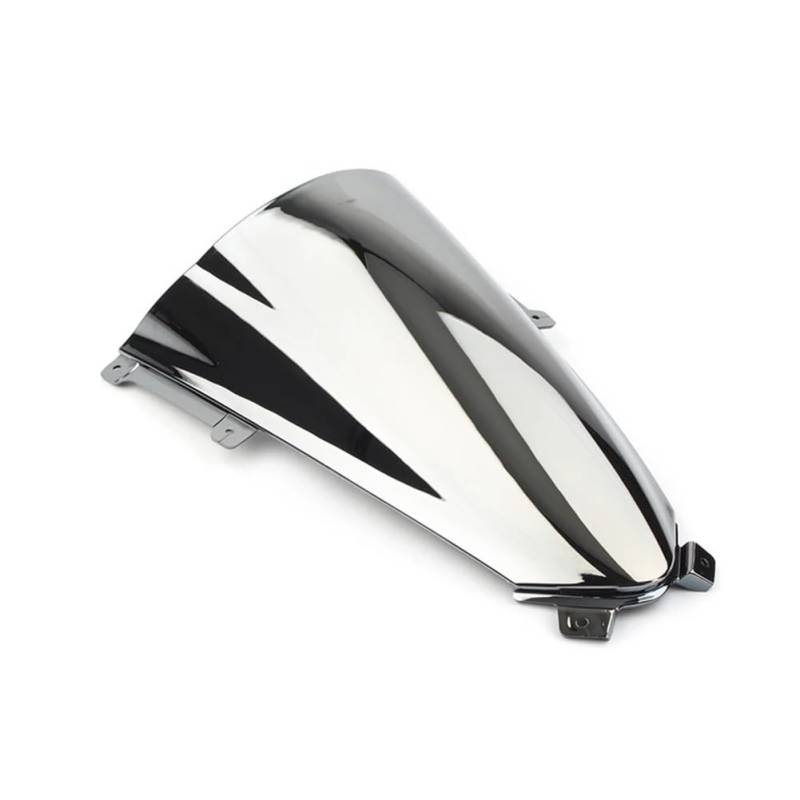 MLTLKPPVNG Windschild Spoiler Für Du&Cati Für Panigale V2 V4 RS V4R V4S 2018-2020 2021 2022 Motorrad Double Bubble Windschutzscheibe Deflektor Schutz Wind Bildschirm(Silver) von MLTLKPPVNG