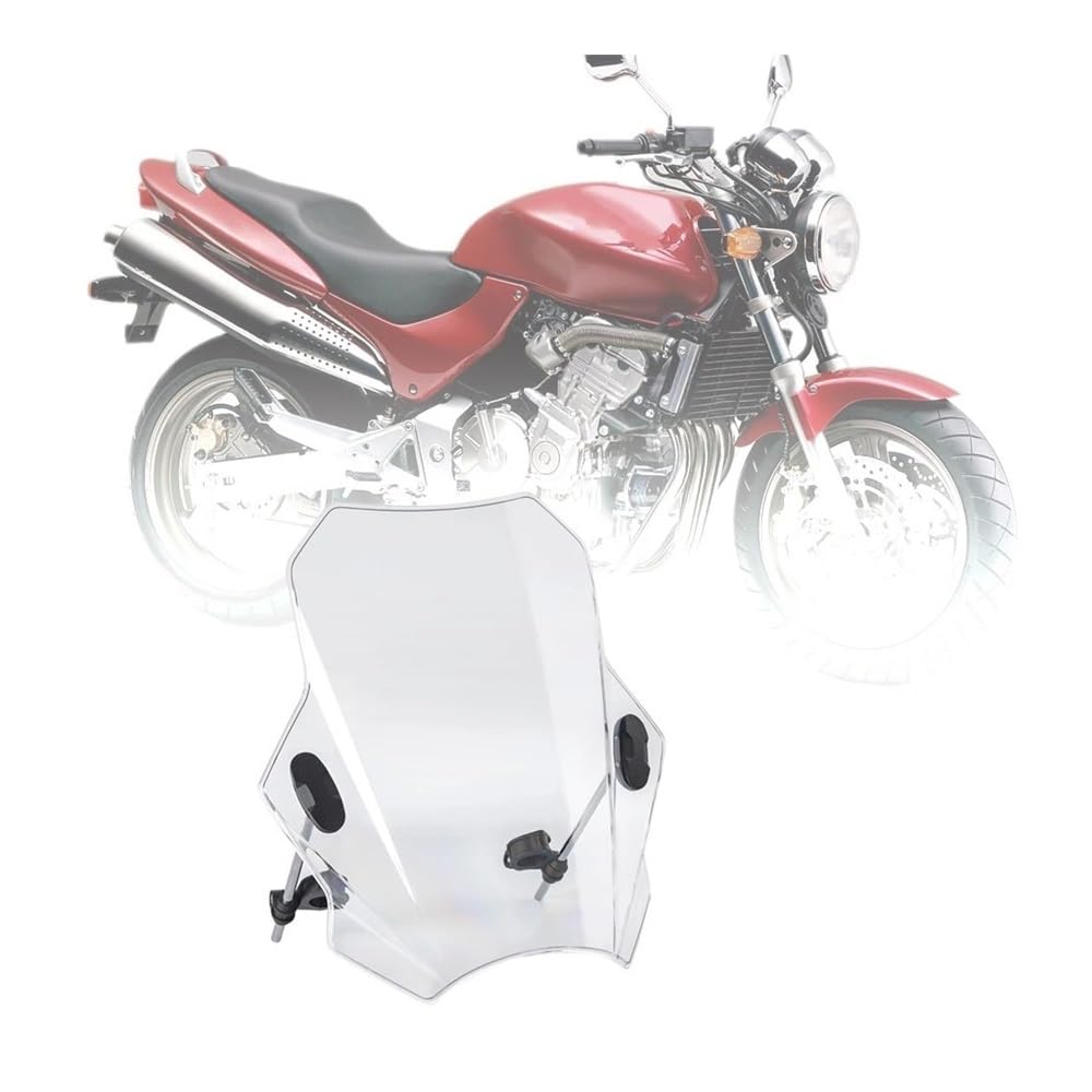 MLTLKPPVNG Windschild Spoiler Für Für CB 600 F Für Cb600f 2005 2006 2007 2008 2009 2010-2022 Windschutzscheibe Windschutzscheibe Deflektor Abdeckungen Bildschirm Modifizierte Motorrad(Transparent) von MLTLKPPVNG