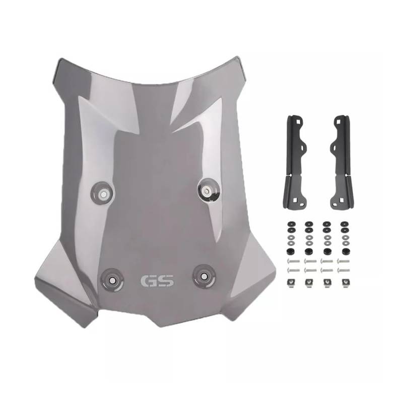 MLTLKPPVNG Windschild Spoiler Für Für F750GS 2018 2019 2020 2021 Für F 750 GS Für F750 Motorrad Touring Windschutzscheibe ABS Windschutz Erhöhen Windabweiser Schutz(Rauch) von MLTLKPPVNG