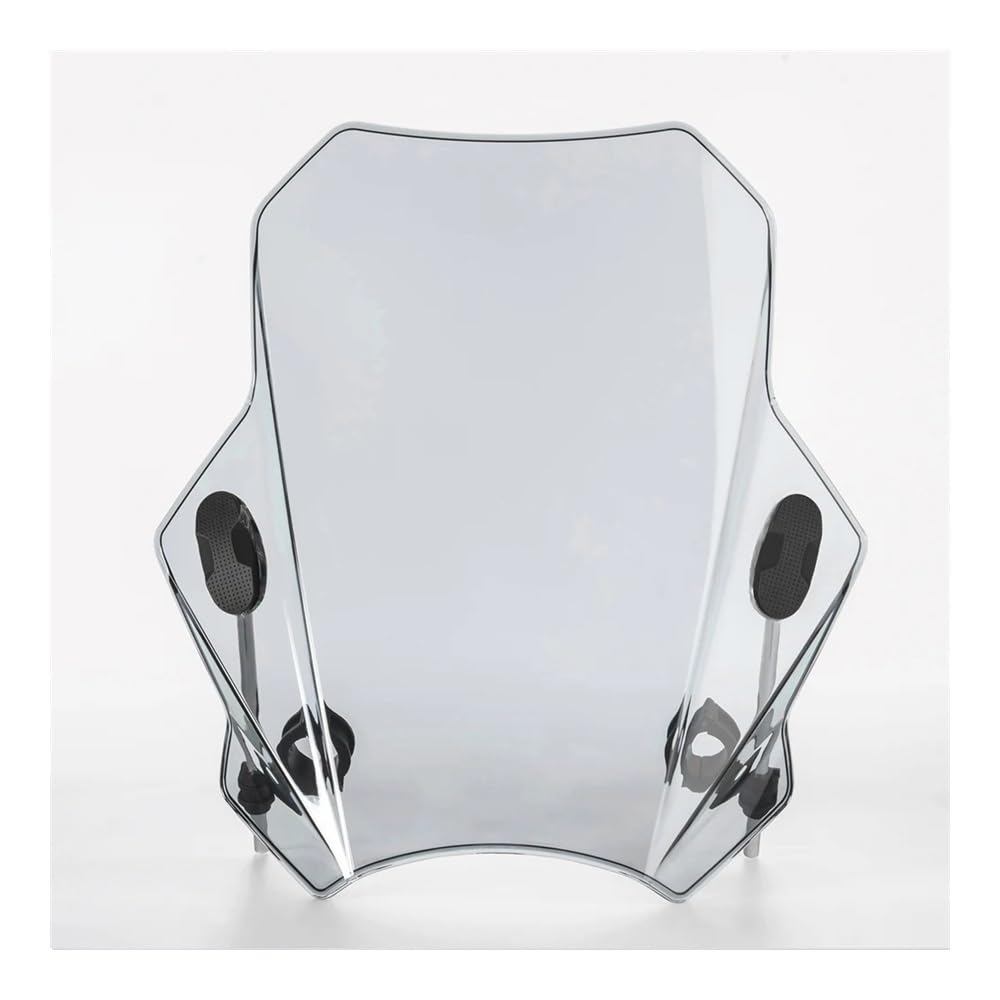 MLTLKPPVNG Windschild Spoiler Für Für GB350 Für GB350RS 2021 2022 Lange Motorrad-Windschutzscheibe(Gray) von MLTLKPPVNG