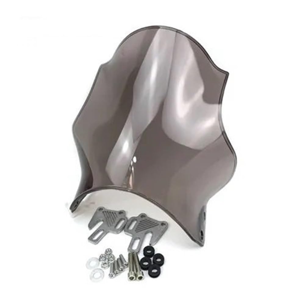 MLTLKPPVNG Windschild Spoiler Für Für Hornet Für CB400 Für CB600 Für CB750 Für CB900 Für CB919 Für CB250 CB 400 600 750 900 919 250 CB400SF Motorrad Windschutzscheibe Windschutz(Rauch) von MLTLKPPVNG