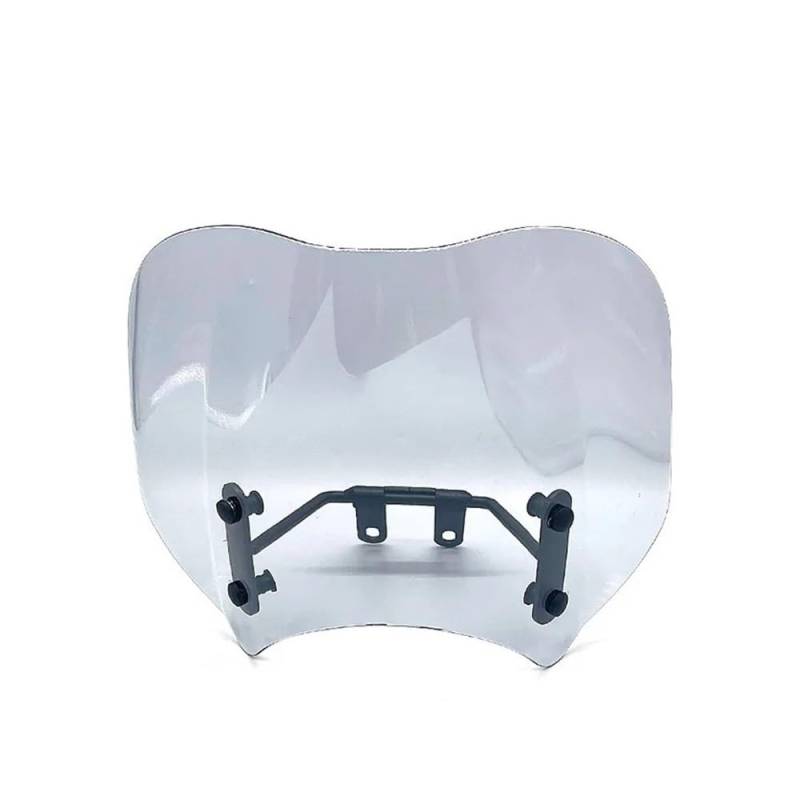 MLTLKPPVNG Windschild Spoiler Für Für Rebel 300 Für Rebel 500 Für CMX 300 Für CMX 500 2017 2018 2019 2020 2021 Motorrad Windschutz Windschutz Deflektor Fliegengitter(Leichter Rauch) von MLTLKPPVNG