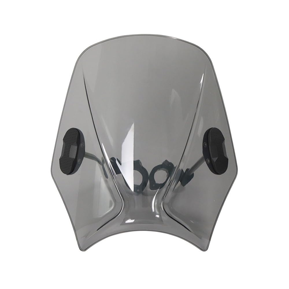 MLTLKPPVNG Windschild Spoiler Für Für Rebel Für CMX 300 500 1100 Für CMX300 Für CMX500 Für CMX 1100 2017 2018 2019 2020 2021 Motorrad Windschutz Universal(Retro Light Grey) von MLTLKPPVNG