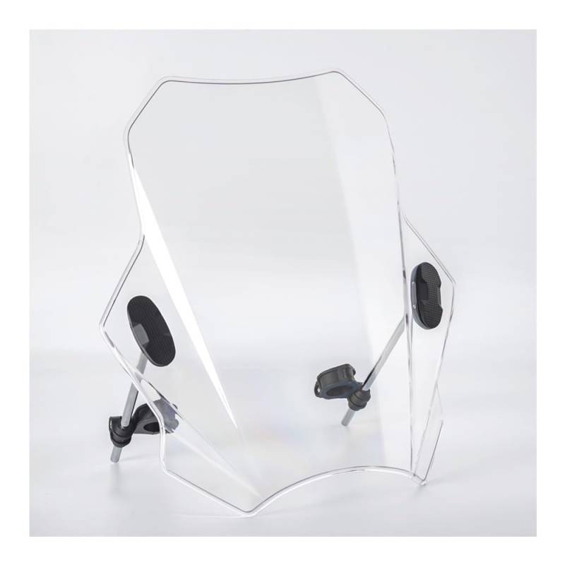 MLTLKPPVNG Windschild Spoiler Für HYOSUNG Für GV 250 2004-2022 Windschutzscheibe Windschutzscheibe Deflektor Deckt Bildschirm Modifiziertes Motorradzubehör(Transparent) von MLTLKPPVNG