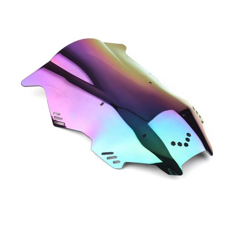 MLTLKPPVNG Windschild Spoiler Für Hon┐da Für ADV125 Für ADV150 2019 2020 2021 2022 Motorrad Double Bubble Windschutzscheibe Deflektor Schutz Windschutz(Iridium) von MLTLKPPVNG
