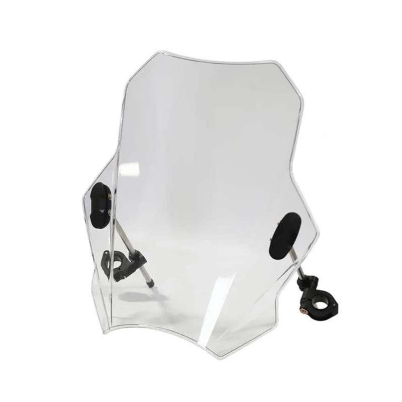 MLTLKPPVNG Windschild Spoiler Für Hon┐da Für CBR600RR Für CB1000R Einstellbare Windschutzscheibe Universal Motorrad Windscree Windschutzscheibe Abdeckungen(Transparent) von MLTLKPPVNG