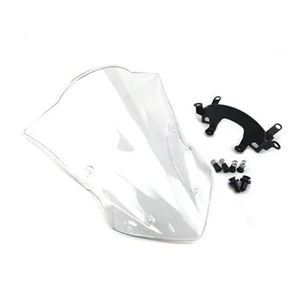 MLTLKPPVNG Windschild Spoiler Für K&awasaki Für Z900 Für Z 900 2017 2018 2019 Windabweiser Motorrad Windschutzscheibe Windschutz Schwarz Bildschirm(Klar) von MLTLKPPVNG