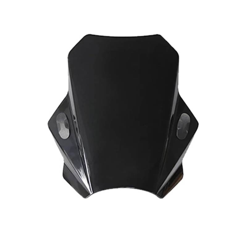 MLTLKPPVNG Windschild Spoiler Für Macbor Für Montana XR5 Motorrad Windschutz Windschutz Abdeckungen Deflektor Universal(Black) von MLTLKPPVNG