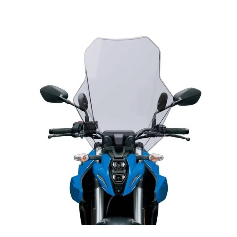 MLTLKPPVNG Windschild Spoiler Für Suzu&ki Für GSX-8S Für GSX8S Für GSX 8S 2023 Motorrad ABS Kunststoff Einstellbare Windschutzscheibe(Transparent) von MLTLKPPVNG