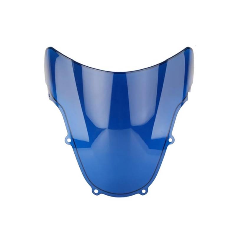 MLTLKPPVNG Windschild Spoiler Für Suzu&ki Für GSX-R 1000 600 750 K1 K2 2000 2002 2003 Motorrad Bildschirm Double Bubble Windschutzscheibe Deflektor Schutz Windschutzscheibe(Blue) von MLTLKPPVNG