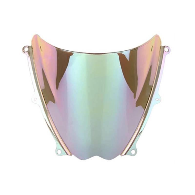 MLTLKPPVNG Windschild Spoiler Für Suzu&ki Für GSX-R1000 Für GSXR1000 K7 2007 2008 Motorrad Bildschirm Double Bubble Windschutzscheibe Deflektor Schutz Windschutzscheibe(White Iridium) von MLTLKPPVNG