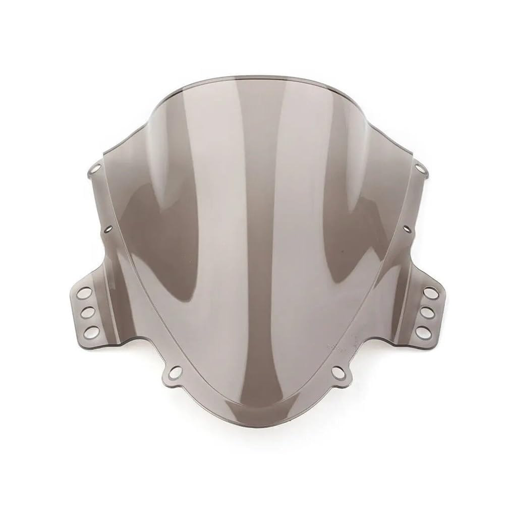 MLTLKPPVNG Windschild Spoiler Für Suzu&ki Für GSXR1000 Für GSX-R1000 1000R K5 2005 2006 Motorrad Windschutzscheibe Windschutz Double Bubble Schwarz(Rauch) von MLTLKPPVNG