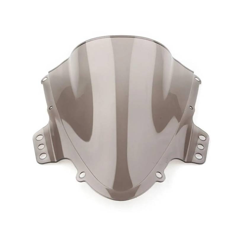 MLTLKPPVNG Windschild Spoiler Für Suzu&ki Für GSXR1000 Für GSX-R1000 1000R K5 2005 2006 Motorrad Windschutzscheibe Windschutz Double Bubble Schwarz(Rauch) von MLTLKPPVNG