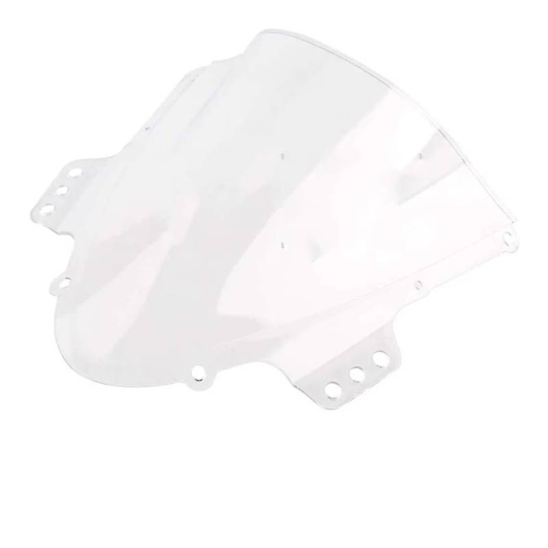 MLTLKPPVNG Windschild Spoiler Für Suzu&ki Für GSXR1000 Für GSX-R1000 1000R K5 2005 2006 Motorrad Windschutzscheibe Windschutz Double Bubble Schwarz(White) von MLTLKPPVNG