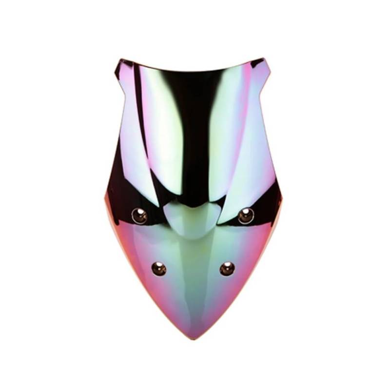 MLTLKPPVNG Windschild Spoiler Für Suzu&ki Für GSXS1000F Für GSX-S1000F Für GSXS 1000F 2015-2020 Motorrad Double Bubble Windschutzscheibe Deflektor Schutz Windschutzscheibe(Iridium) von MLTLKPPVNG