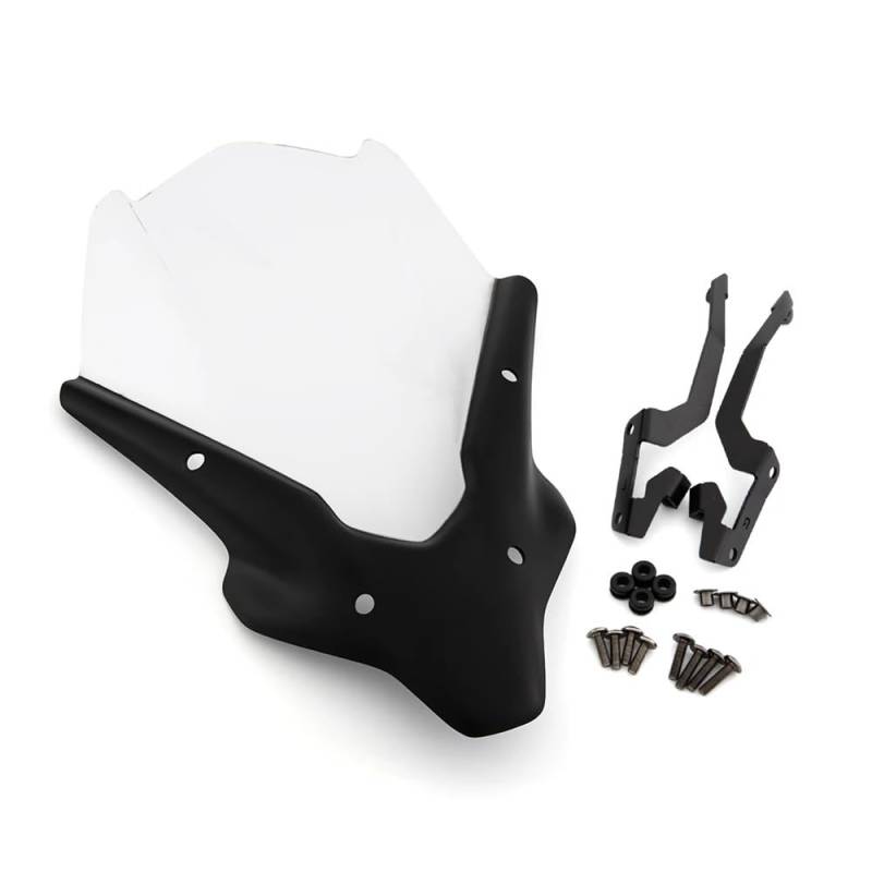 MLTLKPPVNG Windschild Spoiler Für Y&amaha Für MT-07 2021 2022 SP Für MT07 2021 2022 Für FZ07 Für FZ-07 Motorrad Touring Windschutzscheibe Visier Schwarz Windschutzscheibe(Lavendel) von MLTLKPPVNG