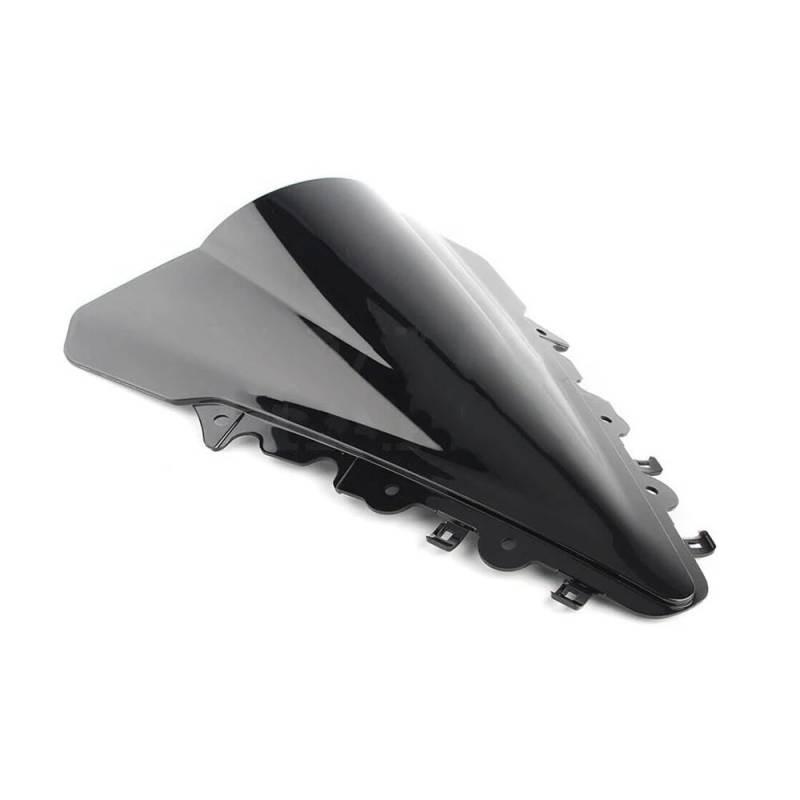MLTLKPPVNG Windschild Spoiler Für Y&amaha Für YZF R15 V2 Für YZF-R15 V2 2013 2014 2015 2016 Schwarz Motorrad Windschutzscheibe Windschutz Double Bubble Verkleidung(Black) von MLTLKPPVNG