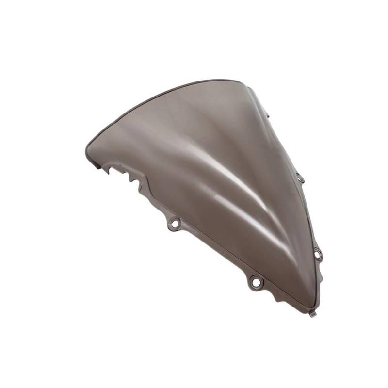 MLTLKPPVNG Windschild Spoiler Für Y&amaha Für YZF R6 2003 2004 2005 Für R6S 2006 2007 2008 2009 Für YZF 600 Motorrad Windschutzscheibe Double Bubble Wind Bildschirm(Rauch) von MLTLKPPVNG
