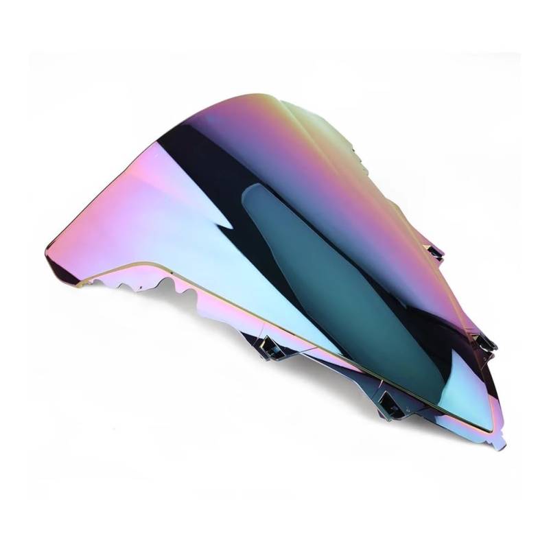 MLTLKPPVNG Windschild Spoiler Motorrad ABS Windschutzscheibe Windschutz Double Bubble Für Y&amaha Für YZF R1 1000 2009 2010 2011 2012 2013 2014(Deep-Iridium) von MLTLKPPVNG