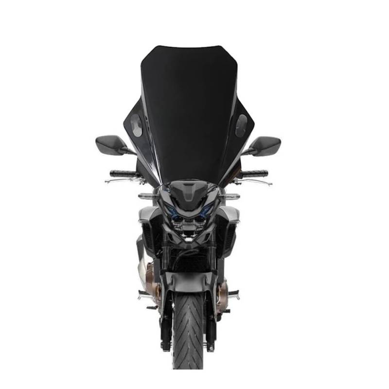 MLTLKPPVNG Windschild Spoiler Motorrad Einstellbare Wind Bildschirm Windschutzscheibe Für Für CB500F Für CB650F Für CB600F Für Hornet 1998-2022 Für CB500 Für F CB650 F Für Hornet(Black) von MLTLKPPVNG