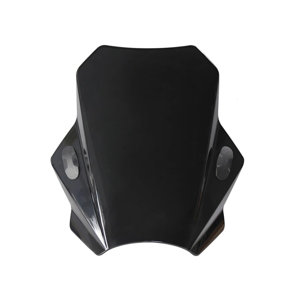 MLTLKPPVNG Windschild Spoiler Motorrad Einstellbare Wind Bildschirm Windschutzscheibe Für Moto Guzzi Für V7 III Für Stein 750 V7 Für Stein 850 V7 III Für Stein 750(Black) von MLTLKPPVNG