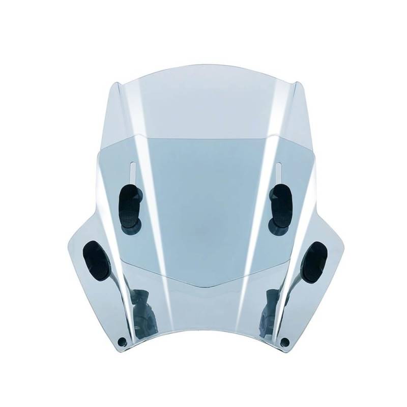 MLTLKPPVNG Windschild Spoiler Motorrad Einstellbare Wind Bildschirm Windschutzscheibe Für Y&amaha Für MT-03 Für MT03 Für MT 03 2006-2014 2015 2016 2017 2018 2019 2020 2021 2022(Adjust Light Grey) von MLTLKPPVNG