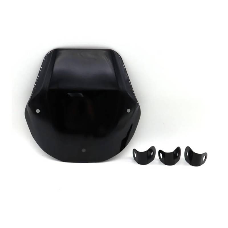 MLTLKPPVNG Windschild Spoiler Motorrad Front Windschutzscheiben Wind Bildschirm Visier Deflektor Schwarz Für Suzu&ki Für GSX-8S Für Gsx-8s Für GSX8S 2023 2024(Black) von MLTLKPPVNG