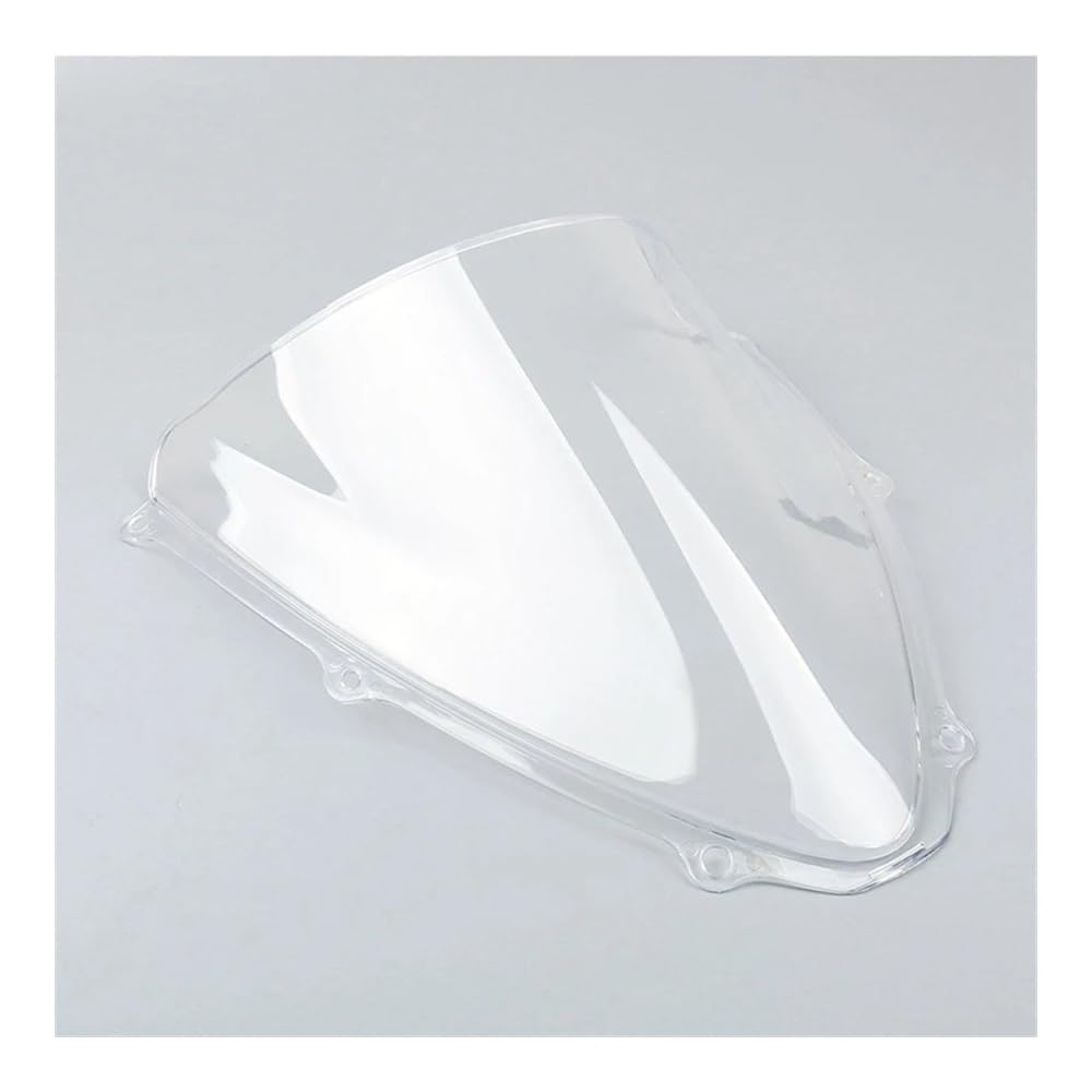 MLTLKPPVNG Windschild Spoiler Motorrad Frontscheibe Windschutz Schutz Double Bubble Für Für Suzu&ki Für GSXR600 750 Für K6 2006 2007(Klar) von MLTLKPPVNG