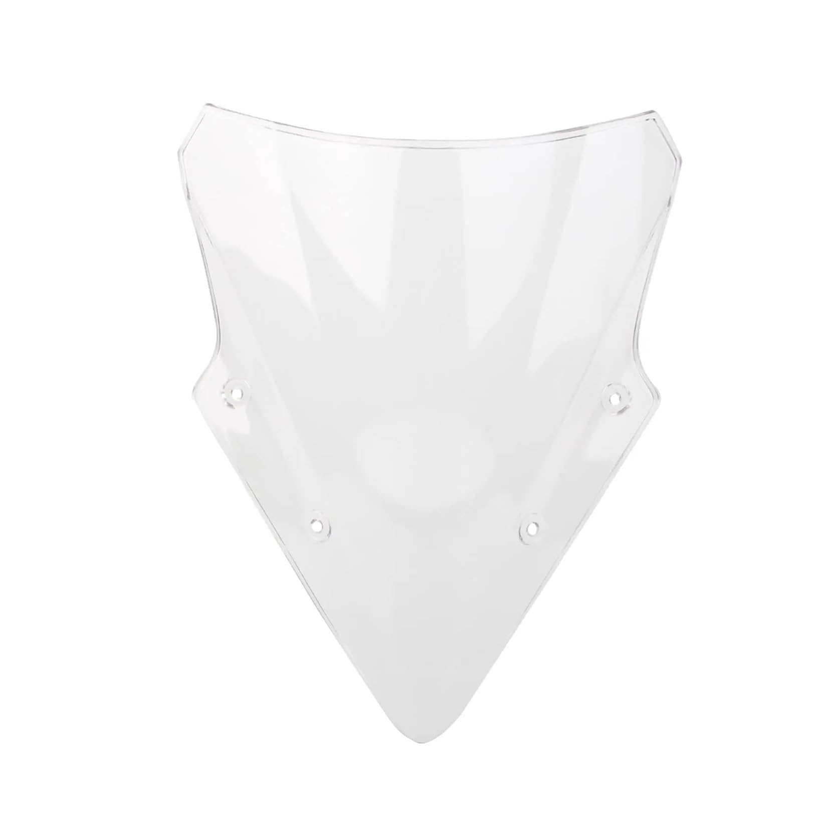 MLTLKPPVNG Windschild Spoiler Motorrad Racing Windschutzscheibe Windschutz Windabweiser Double Bubble Für K&awasaki Für Ninja 650 Für ER6F 2017 2018 2019(Klar) von MLTLKPPVNG