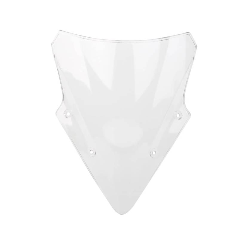 MLTLKPPVNG Windschild Spoiler Motorrad Racing Windschutzscheibe Windschutz Windabweiser Double Bubble Für K&awasaki Für Ninja 650 Für ER6F 2017 2018 2019(Klar) von MLTLKPPVNG