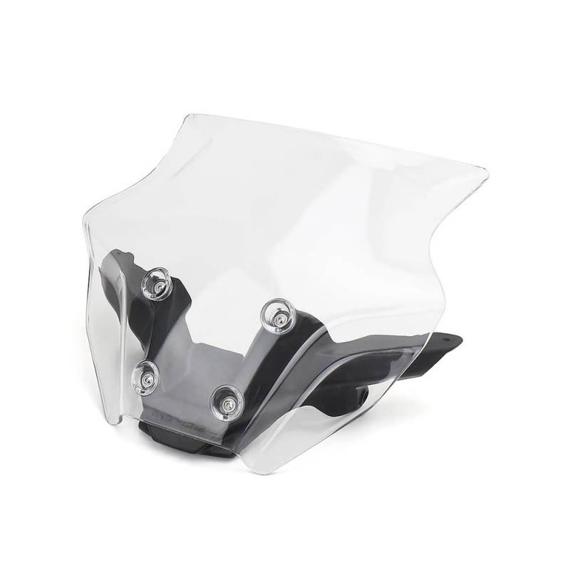 MLTLKPPVNG Windschild Spoiler Motorrad Windabweiser Windschutzscheibenhalterung Windschutzscheibenschutz Für Y&amaha Für MT 09 Für MT-09 Für Mt09 2024(Transparent Set) von MLTLKPPVNG