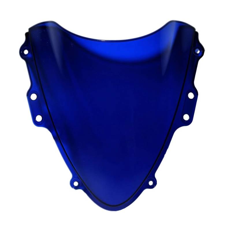 MLTLKPPVNG Windschild Spoiler Motorrad Windschutzscheibe Schild Bildschirm Windschutz Für Suzu&ki Für GSXR 600 750 Für K4 Für K5 2004 2005(Blue) von MLTLKPPVNG